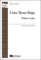 I Saw Three Ships SATB choral sheet music cover
